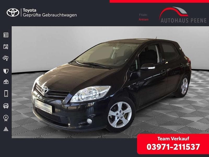 Mysticschwarz mica Gebraucht 2012 Toyota Auris Edition Limousine | 6.980 € (Fairer Preis) - Bild 1/4