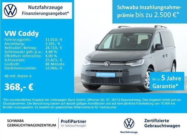 Grau Gebraucht 2024 VW Caddy Life Van / Kleinbus | 33.790 € (Teuer) - Bild 1/4
