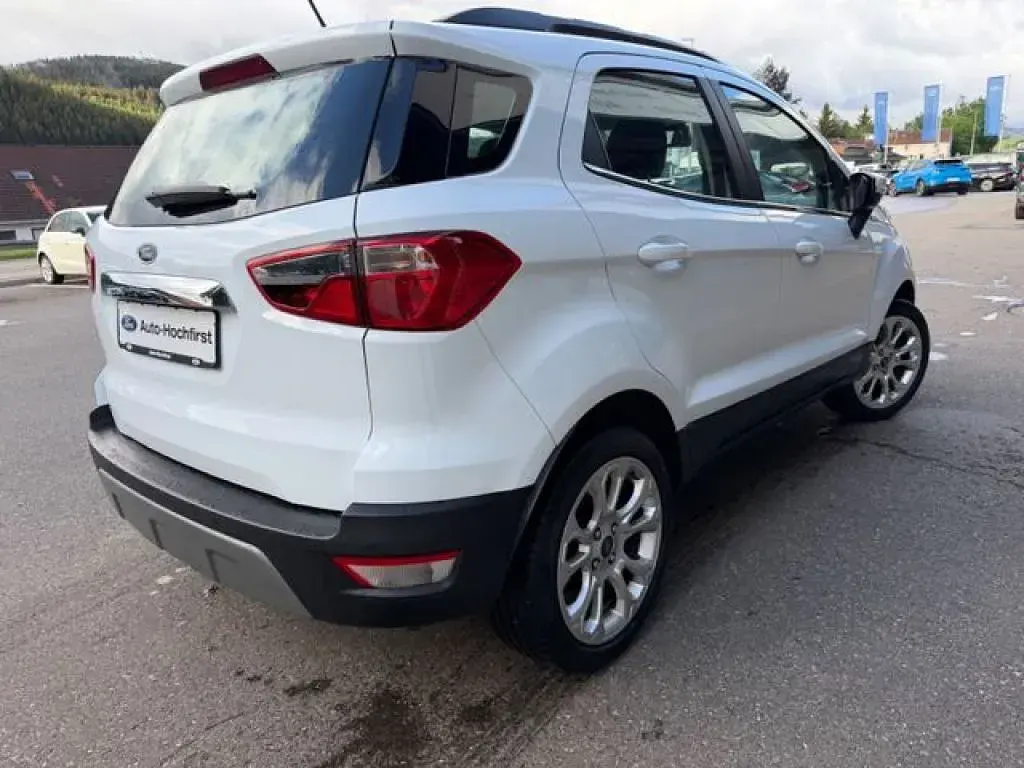 Gebraucht Ford Ecosport Titanium 125 PS (91 kW) 2022 Weiß SUV