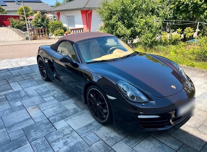 Brugt Porsche Boxster S 315 HK (231 kW) 2015 Brun Cabriolet
