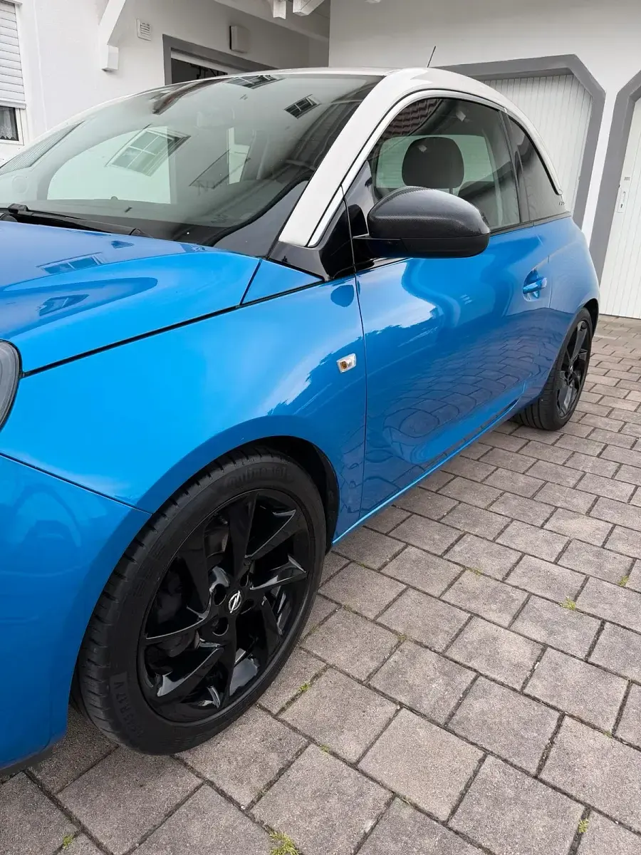 Gebraucht Opel Adam Slam 87 PS (63 kW) 2014 Blau Kleinwagen