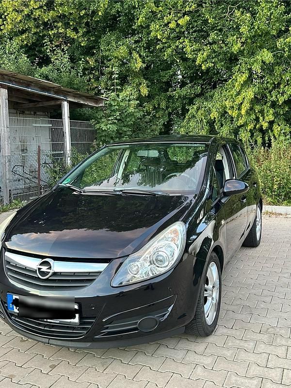 Schwarz Gebraucht 2008 Opel Corsa Kleinwagen | 3.000 € (Fairer Preis) - Bild 1/4