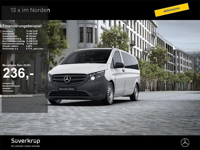 Weiß Gebraucht 2020 Mercedes e-Vito Van / Kleinbus | 29.890 € - Bild 1/4