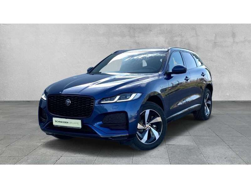 Blau Gebraucht 2023 Jaguar F-Pace Basis SUV | 63.900 € - Bild 1/4