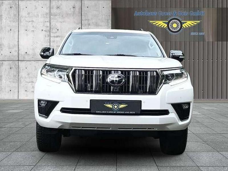 White pearl met. Gebraucht 2021 Toyota Land Cruiser TEC-Edition SUV | 59.500 € (Fairer Preis) - Bild 1/4