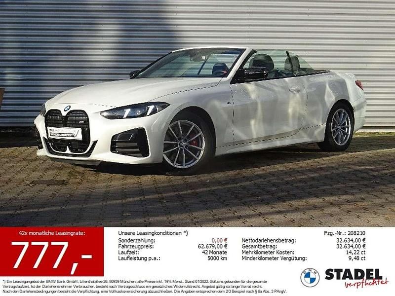Mineralweiß met. Gebraucht 2025 BMW 440 Cabrio | 62.679 € (Fairer Preis) - Bild 1/4