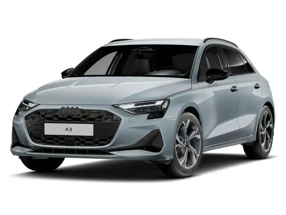Nowe Audi A3 Advanced 150 KM (110 kW) 2025 Szary Sedan/Limuzyna