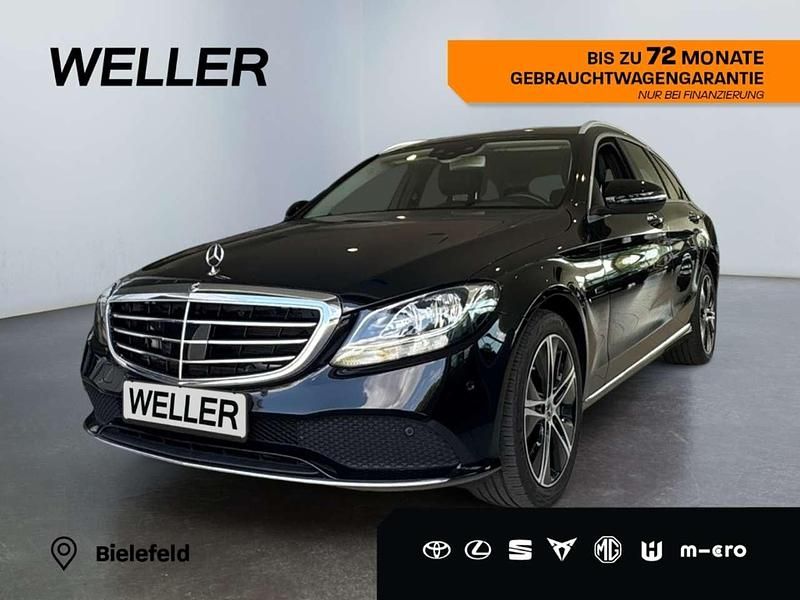 Schwarz Gebraucht 2020 Mercedes C300e Exclusive Kombi | 27.480 € (Fairer Preis) - Bild 1/3