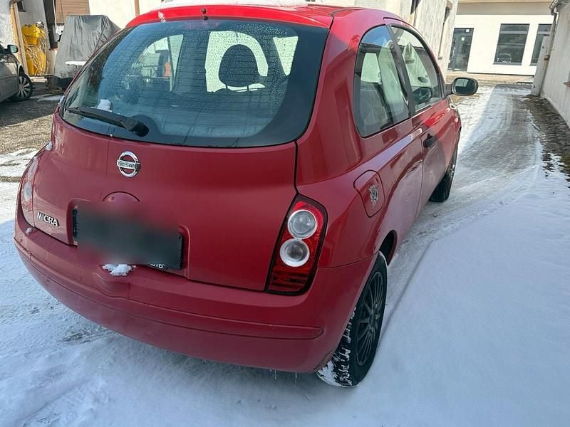 Gebraucht Nissan Micra 65 PS (47 kW) 2009 Rot Kleinwagen