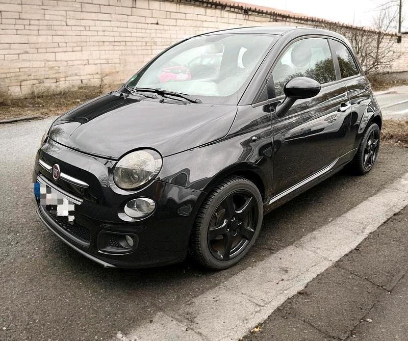 Schwarz Gebraucht 2014 Fiat 500S Kleinwagen | 6.590 € (Fairer Preis) - Bild 1/4