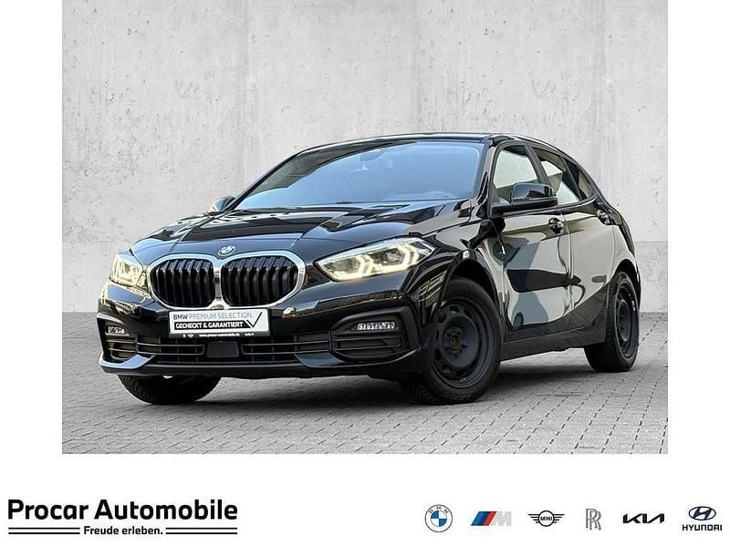 Schwarz Gebraucht 2022 BMW 118 Advantage Kleinwagen | 19.790 € (Guter Preis) - Bild 1/4