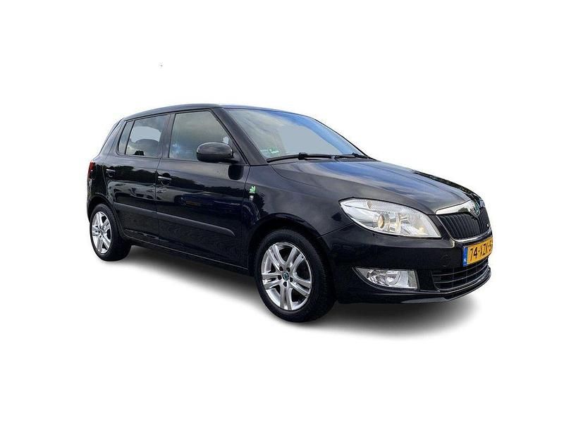 Schwarz Gebraucht 2012 Skoda Fabia Business Line Kleinwagen | 3.645 € (Teuer) - Bild 1/4