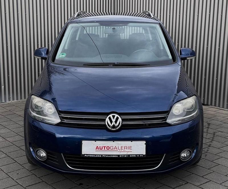 Gebraucht VW Golf Plus Cross Highline 160 PS (117 kW) 2010 Blau Van / Kleinbus