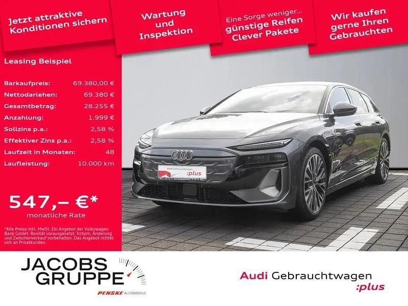 Grau Gebraucht 2025 Audi A6 e-tron Ambiente Kombi | 69.379 € (Superpreis) - Bild 1/4