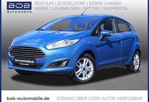 Gebraucht Ford Fiesta Titanium 85 PS (62 kW) 2016 Blau Limousine
