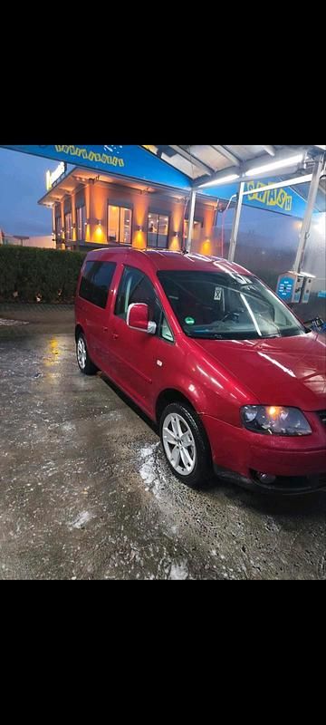 Gebraucht VW Caddy 105 PS (77 kW) 2005 Rot Van / Kleinbus