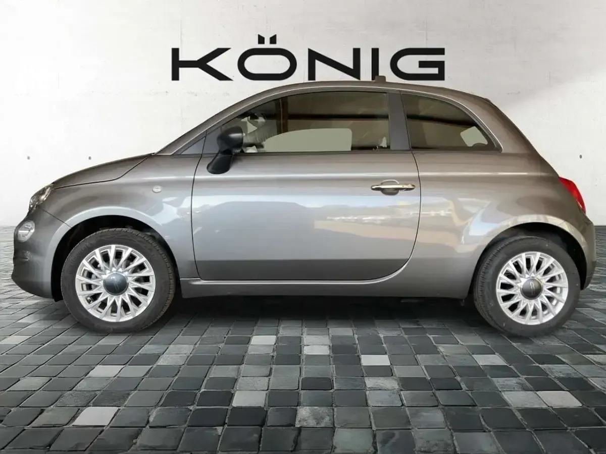 Gebraucht Fiat 500C Basis 69 PS (50 kW) 2023 Pompei grau metallic (grau) Cabrio