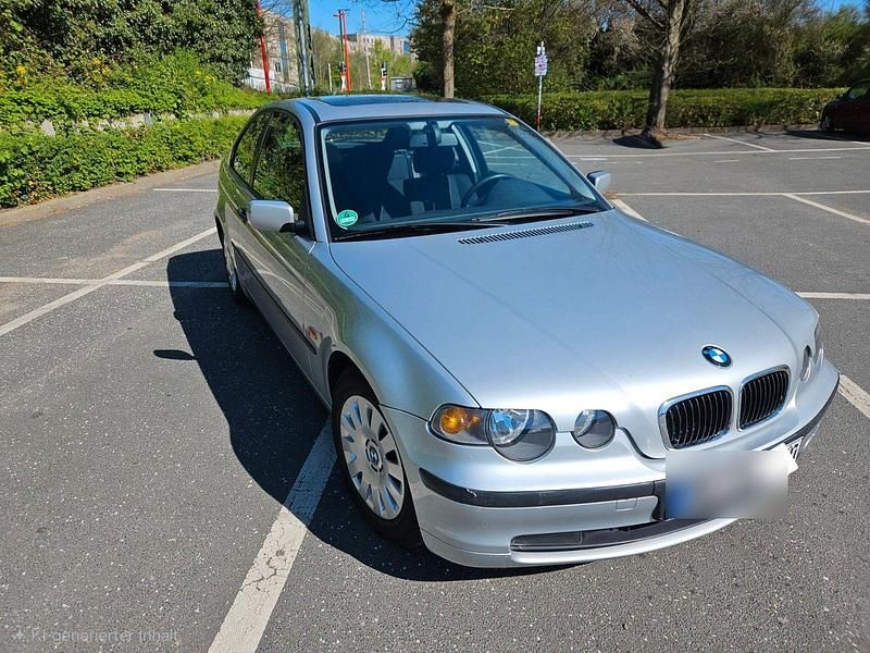 Gebraucht BMW 318 143 PS (105 kW) 2002 Silber Coupé
