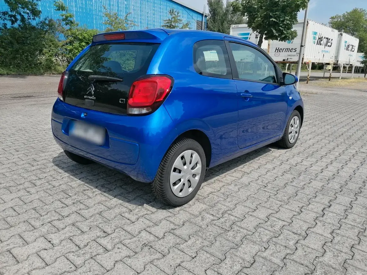 Gebraucht Citroën C1 60 PS (44 kW) 2019 Blau Kleinwagen
