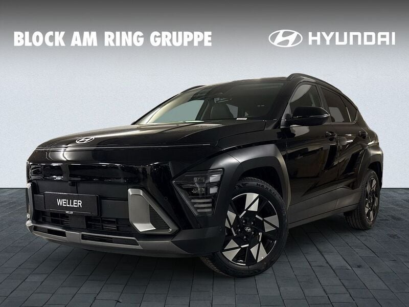 Abyss black, innenraum black 1 Neu 2025 Hyundai Kona Prime SUV | 30.990 € (Etwas zu teuer) - Bild 1/4