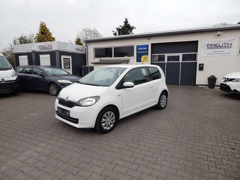 Gebraucht Skoda Citigo Ambition 68 PS (50 kW) 2014 Weiß Kleinwagen