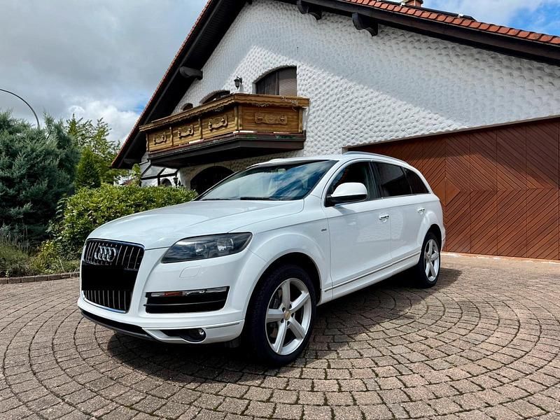 Weiß Gebraucht 2011 Audi Q7 S-Line SUV | 9.800 € (Superpreis) - Bild 1/4