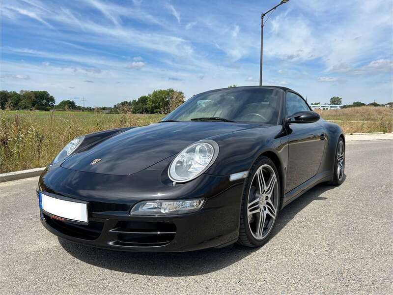 Schwarz Gebraucht 2008 Porsche 997 Cabrio | 40.997 € - Bild 1/4