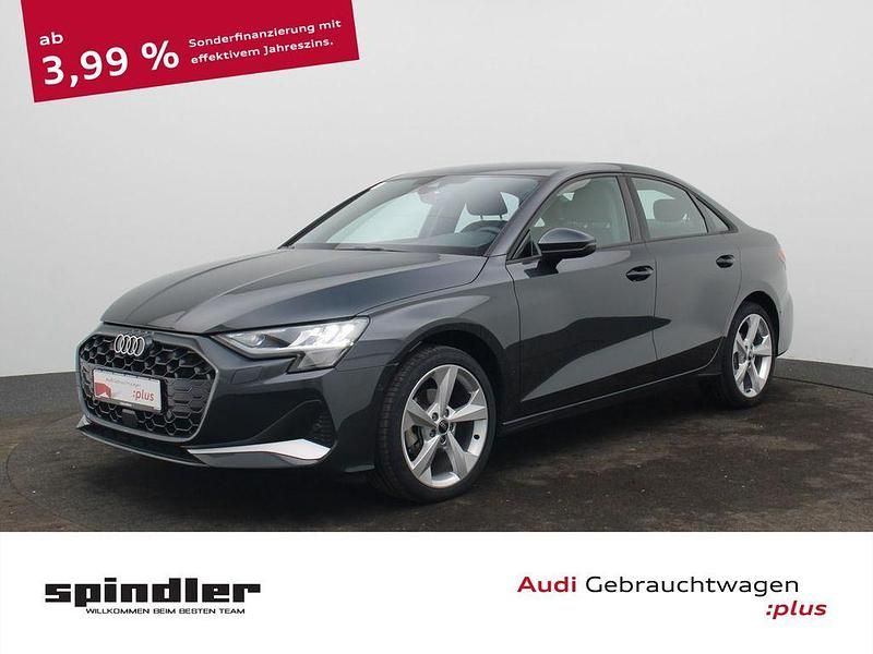 Manhattangrau metallic Gebraucht 2025 Audi A3 Advanced Plus Limousine | 32.680 € (Guter Preis) - Bild 1/3