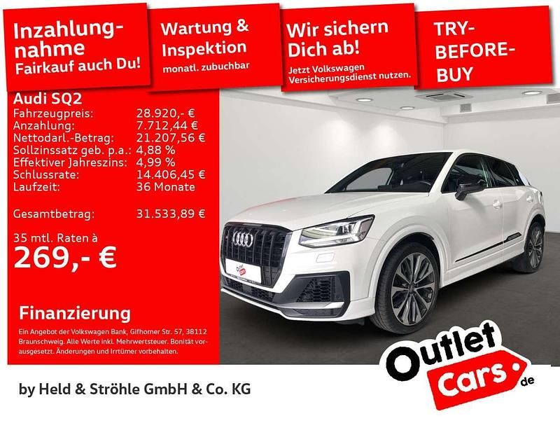 Weiß Gebraucht 2020 Audi SQ2 Sport SUV | 28.920 € (Fairer Preis) - Bild 1/3