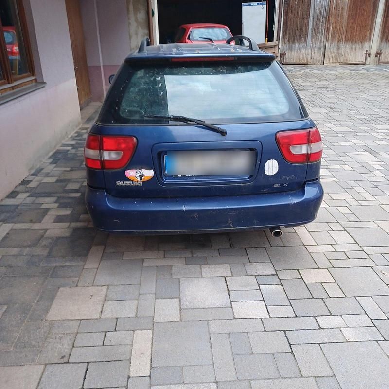 Gebraucht Suzuki Baleno GLX 2002 Blau Kombi