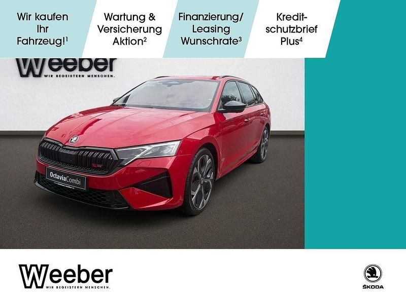 Rot Neu 2025 Skoda Octavia RS Kombi | 43.980 € (Fairer Preis) - Bild 1/4