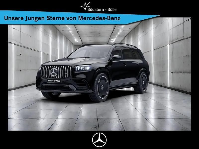 Unilack schwarz Gebraucht 2023 Mercedes GLS63 AMG AMG SUV | 131.889 € (Teuer) - Bild 1/4