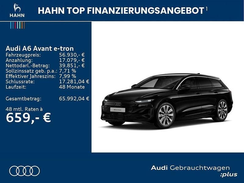 Gebraucht Audi A6 e-tron Ambiente 210 kW (286 PS) 2025 Mythosschwarz metallic Kombi