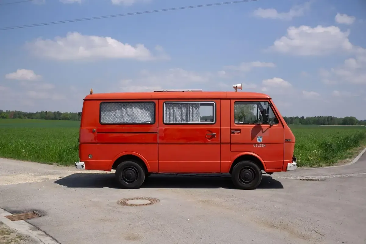 Gebraucht VW LT 75 PS (55 kW) 1980 Rot Van / Kleinbus
