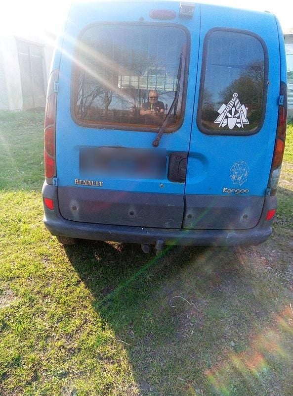 Usado Renault Kangoo 65 HP (47 kW) 2002 Azul Monovolume