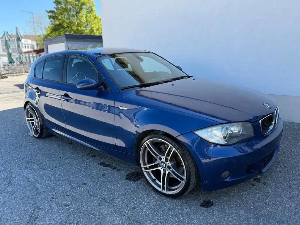 Second-hand BMW 130 Performance 265 CP (194 kW) 2007 Albastru Hatchback