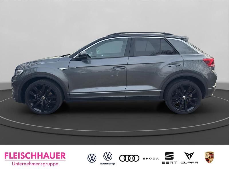 Gebraucht VW T-Roc R-line 150 PS (110 kW) 2021 Schwarz SUV