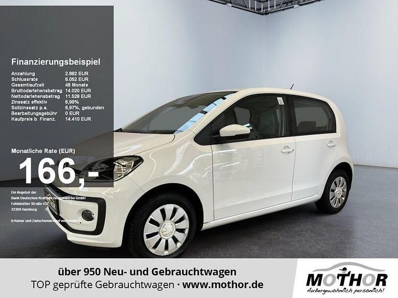 Pure white Gebraucht 2022 VW up! Basis Kleinwagen | 13.149 € (Fairer Preis) - Bild 1/4