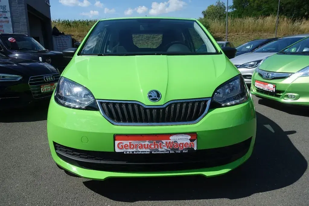 Gebraucht Skoda Citigo Active 60 PS (44 kW) 2018 Grün Kleinwagen
