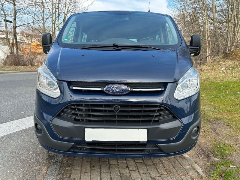 Gebraucht Ford Transit Trend 125 PS (91 kW) 2015 Blau Van / Kleinbus