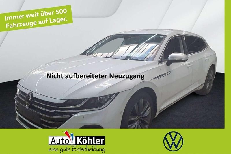 Oryxweiss perlmutteffekt Gebraucht 2024 VW Arteon Elegance Kombi | 31.430 € (Superpreis) - Bild 1/3