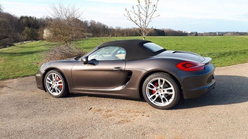 Braun Gebraucht 2012 Porsche Boxster S Cabrio | 56.900 € (Guter Preis) - Bild 1/2