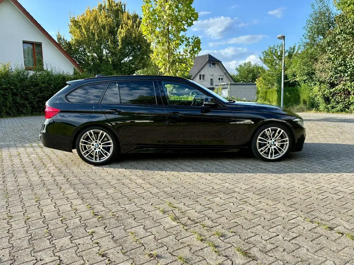 Gebraucht BMW 325 M Sport 224 PS (164 kW) 2016 Schwarz Kombi