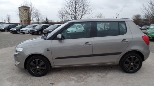 Gebraucht Skoda Fabia Comfort 105 PS (77 kW) 2010 Beige metallic Kleinwagen