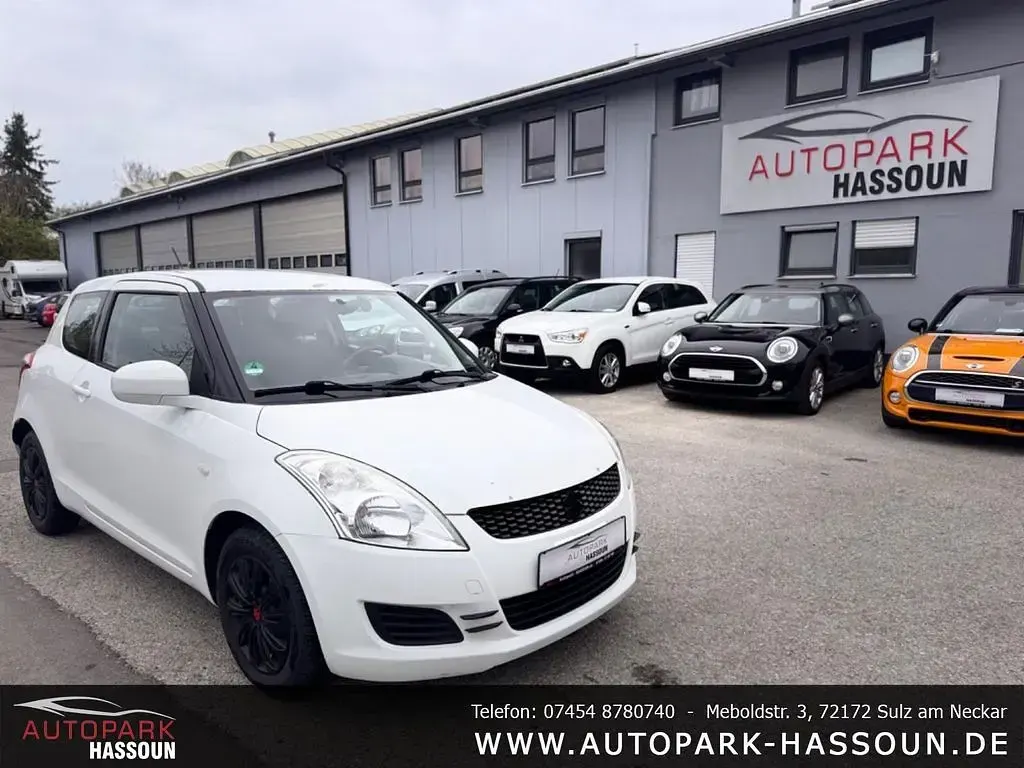 Używany Suzuki Swift Basic 94 KM (69 kW) 2011 Biały Hatchback