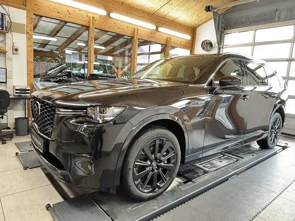 Gebraucht Mazda CX-80 Homura-Line 328 PS (241 kW) 2025 Jet black SUV