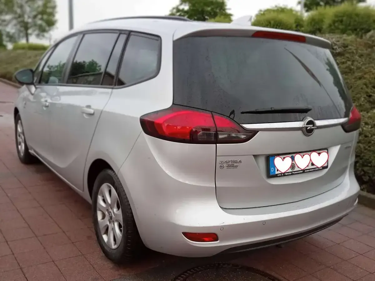 Gebraucht Opel Zafira Tourer Active 140 PS (102 kW) 2017 Silber Van / Kleinbus