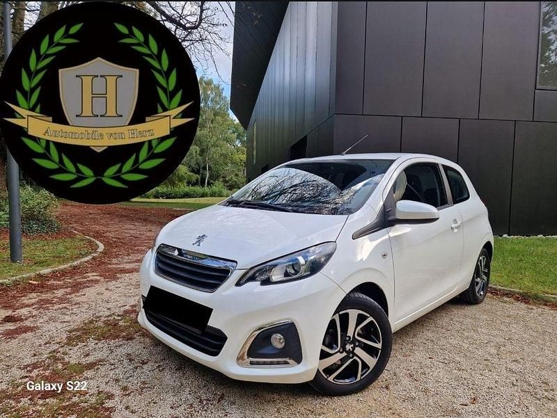 Weiß Gebraucht 2018 Peugeot 108 Allure Kleinwagen | 7.950 € (Fairer Preis) - Bild 1/4