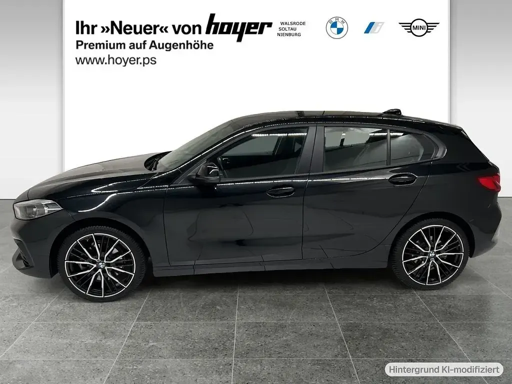 Gebraucht BMW 118 Advantage 136 PS (100 kW) 2024 Saphirschwarz Limousine