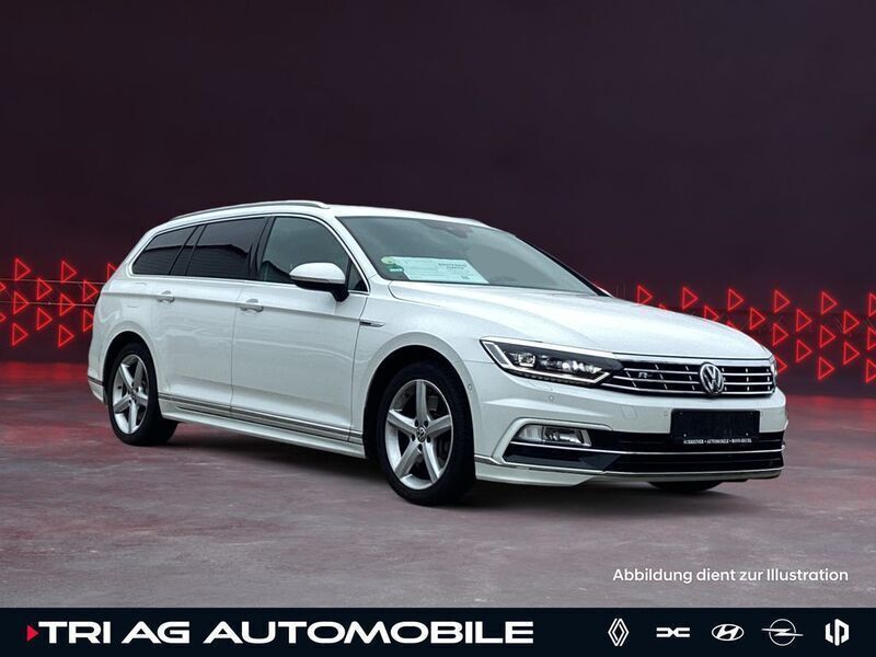 Gebraucht VW Passat Highline 239 PS (175 kW) 2017 Oryxweiß perlmutteffekt Kombi